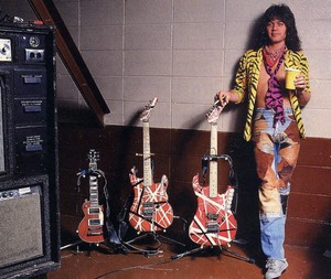 Ed 1984 with Guitars