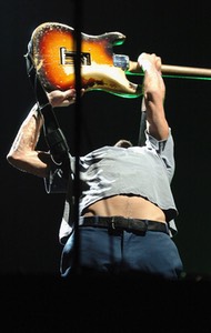 John Fruciante Back of Guitar
