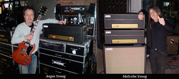 Angus and Malcom Amps