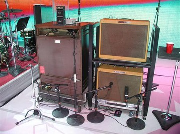 Eric Clapton's amplifier rig