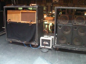 Keith Richards' onstage rig