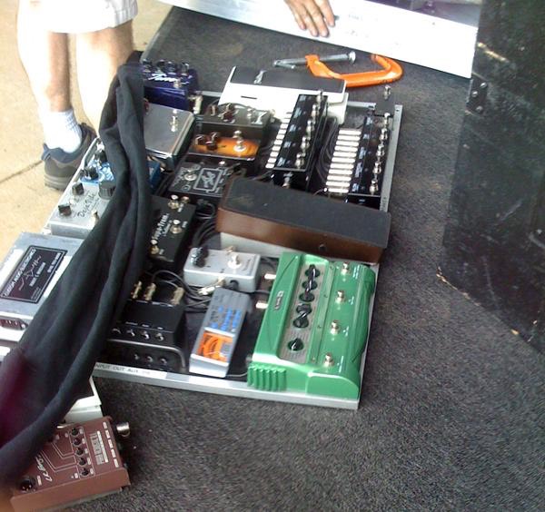 Paul Sidoti's Pedalboard